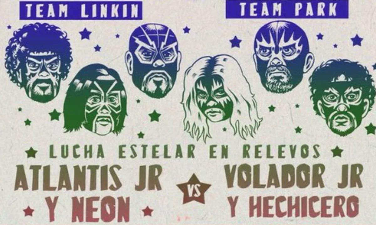 Con el concepto de Team Linkin vs Team Park, Linkin Park anunció que se presentarán luchadores estelares y un pop-up exclusivo de merch.