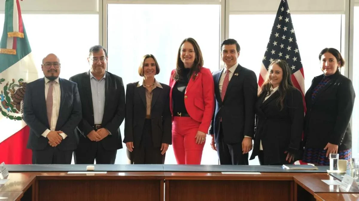 Luz Elena González sostuvo este lunes una reunión con la Secretaria de Agricultura de Estados Unidos, Brooke Rollins.