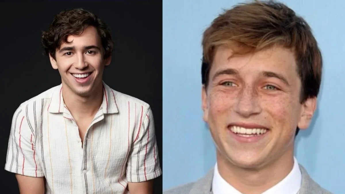 Skyler Gisondo es la voz de Farkle y Marcello Hernández es la voz de Fergus