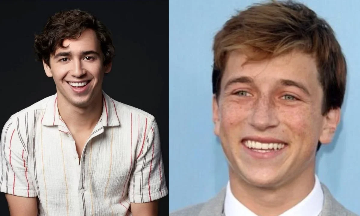 Skyler Gisondo es la voz de Farkle y Marcello Hernández es la voz de Fergus