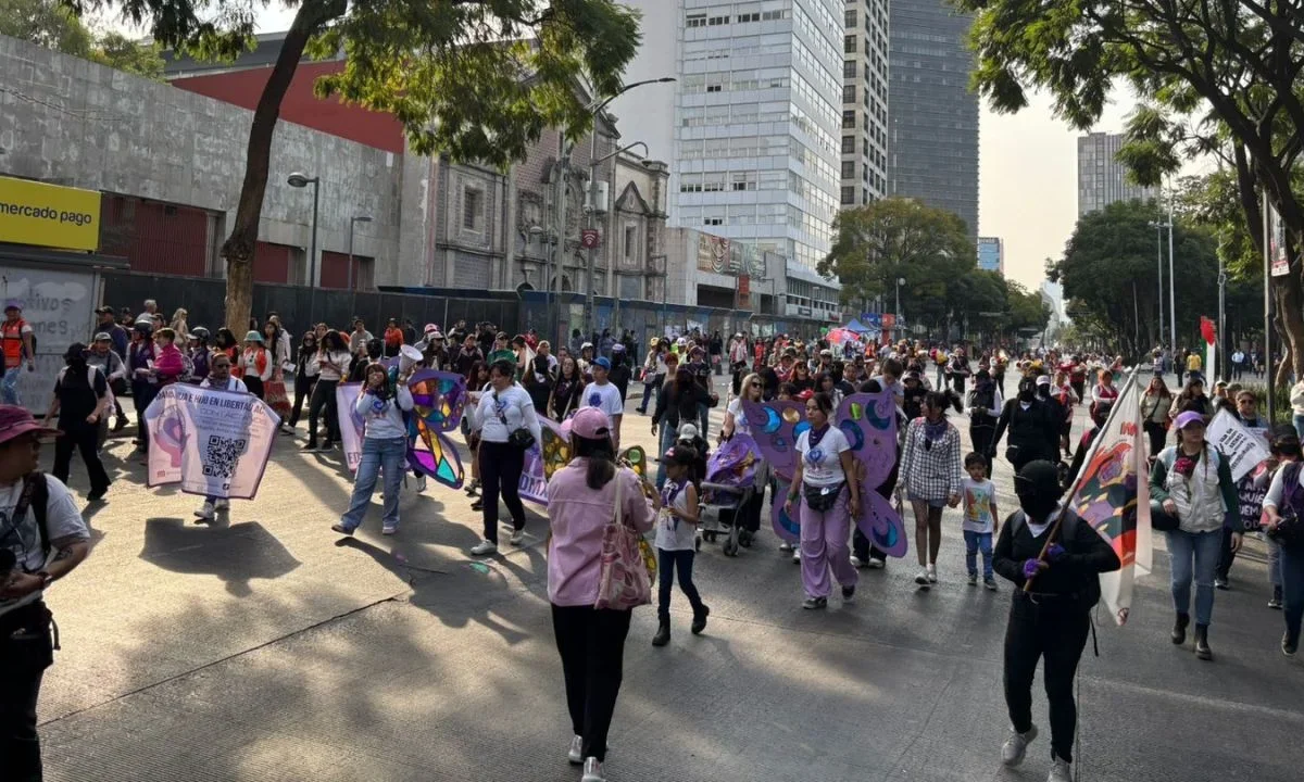 Marcha 25N EN VIVO: mujeres exigen un alto a la violencia en CDMX