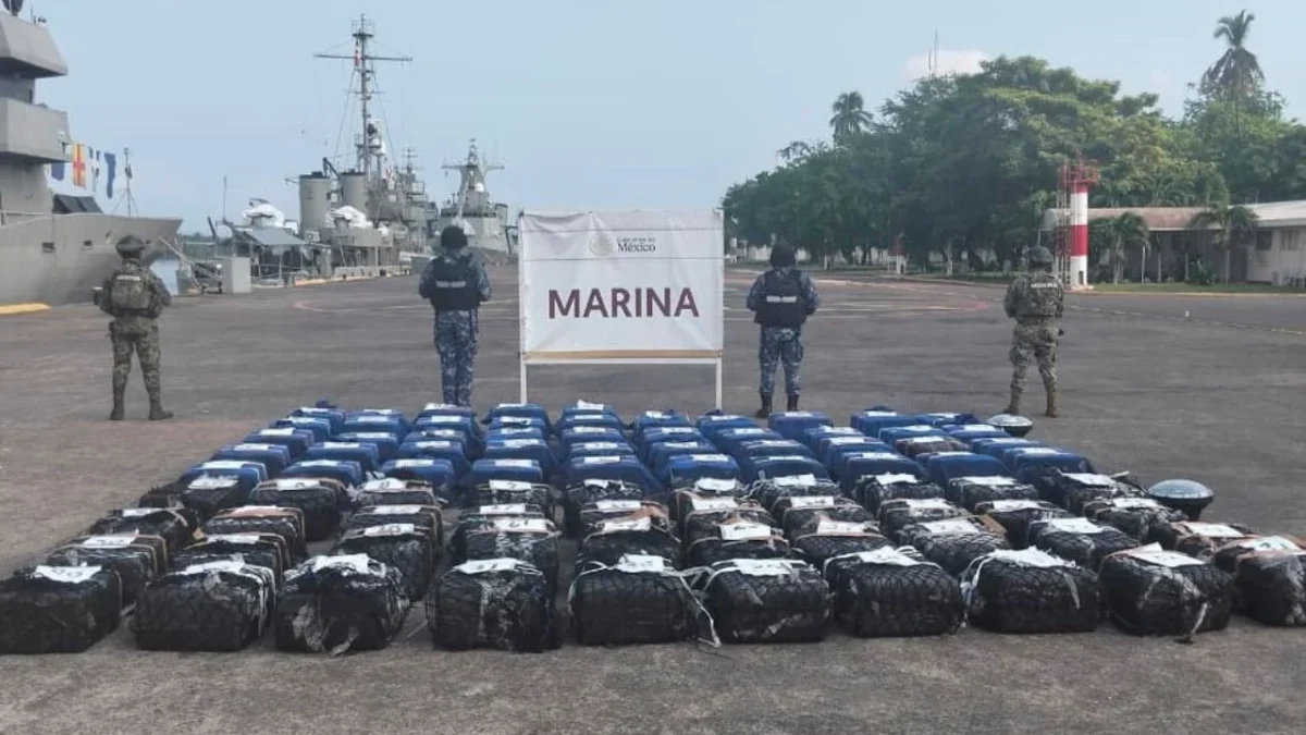 Aseguran 2.5 toneladas de cocaína en Michoacán