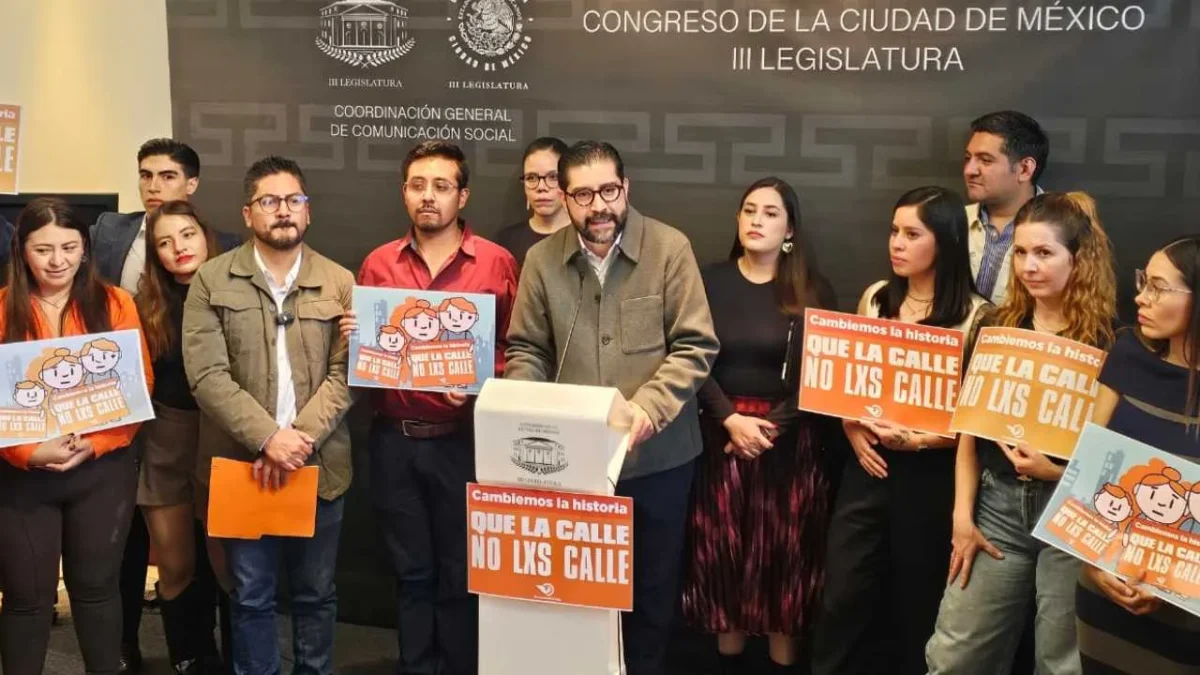 Movimiento Ciudadano promueve Ley para la Protección de Derechos de Poblaciones Callejeras en CDMX.