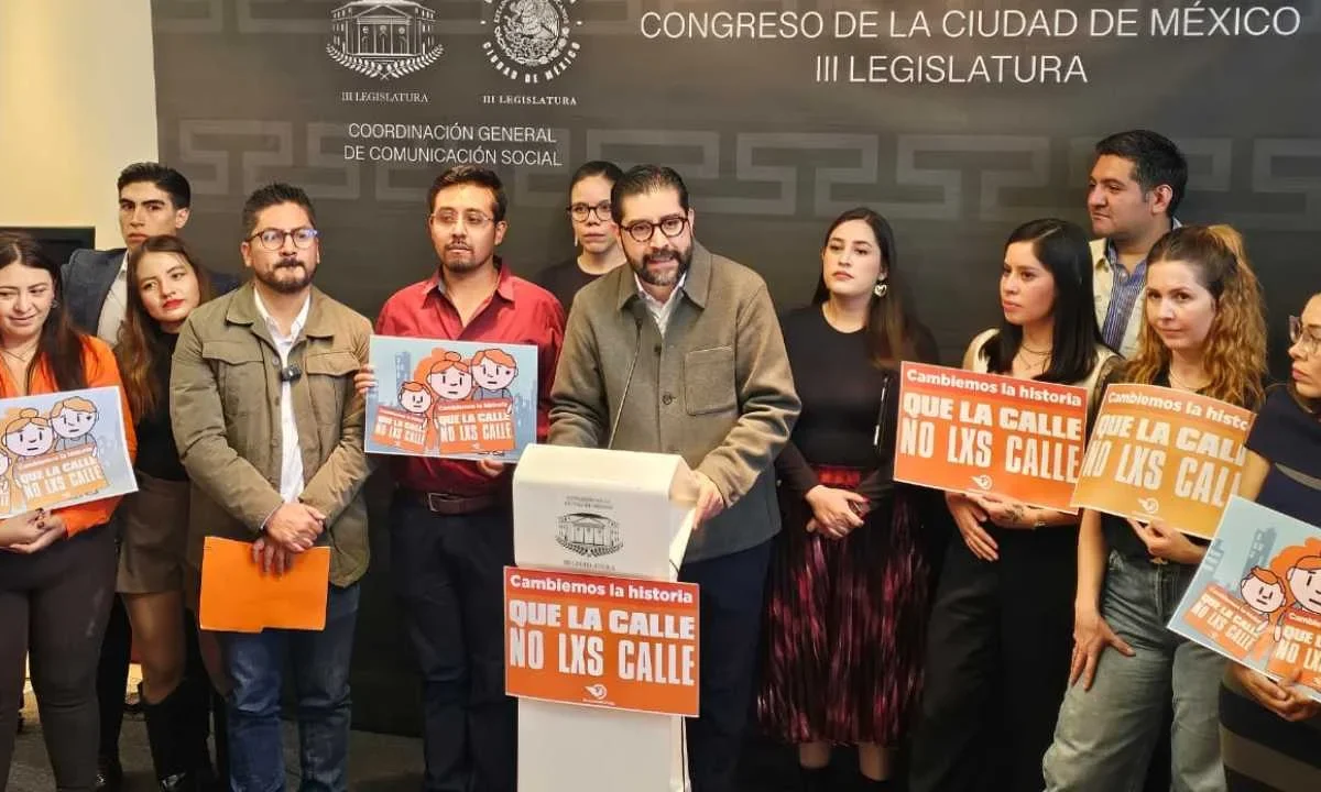 Movimiento Ciudadano promueve Ley para la Protección de Derechos de Poblaciones Callejeras en CDMX.