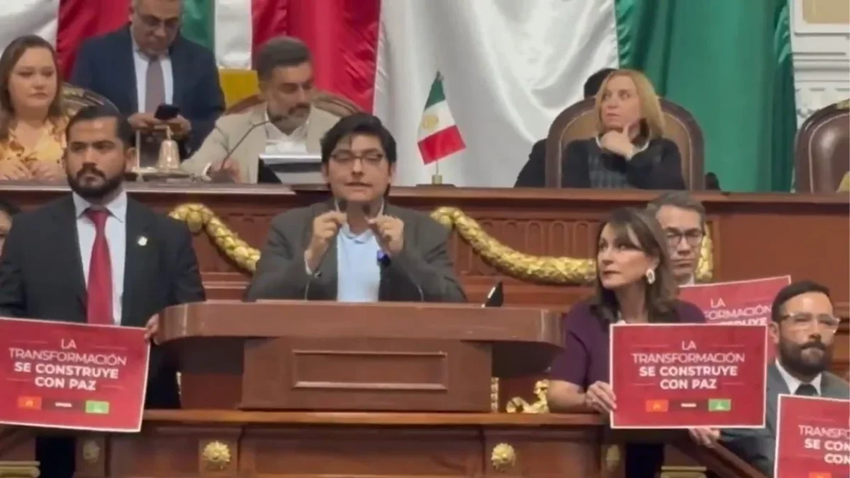 El vocero de Morena en CDMX, Paulo García, aseveró que detrás de la violencia en la marcha de la generación Z están figuras de la oposición.