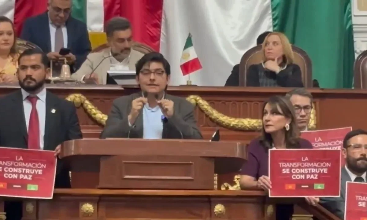 El vocero de Morena en CDMX, Paulo García, aseveró que detrás de la violencia en la marcha de la generación Z están figuras de la oposición.