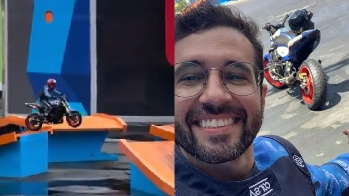 El piloto brasileño Lurrique Ferrari falleció en un evento de acrobacias de Hot Wheels. Intentó saltar una rampa pero se estrelló.