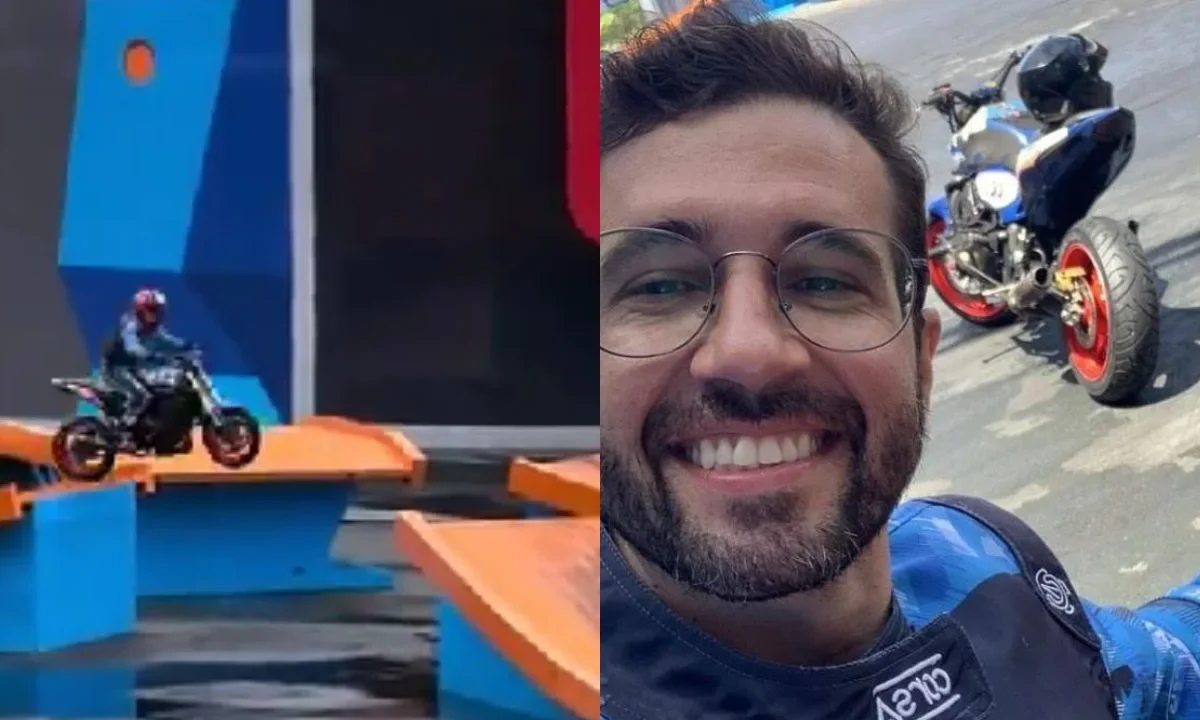 El piloto brasileño Lurrique Ferrari falleció en un evento de acrobacias de Hot Wheels. Intentó saltar una rampa pero se estrelló.