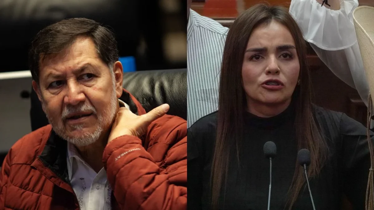 Noroña reclamó a Grecia Quiroz su declaración en contra de Leonel Godoy y Raúl Morón, a quienes responsabilizó del homicidio de su esposo.