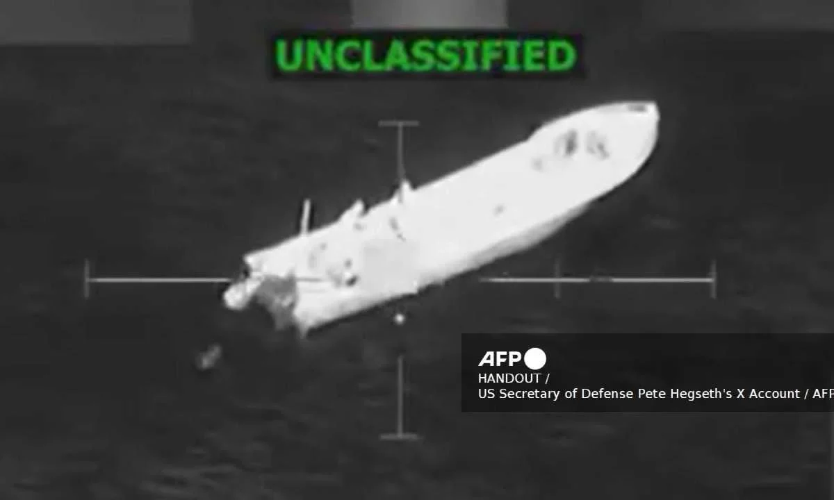 Nuevo ataque de Estados Unidos a presunta narcolancha en el Caribe deja 4 muertos, según un funcionario del Departamento de Defensa.