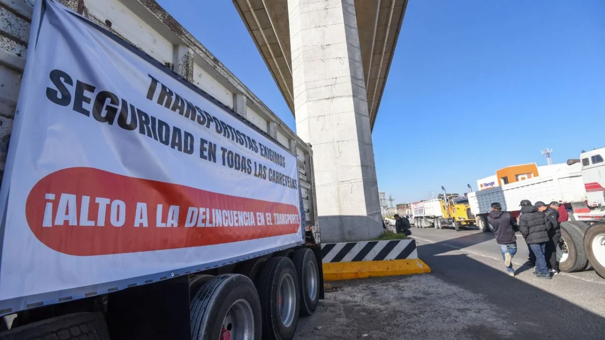 Bloqueo en la carretera Toluca dirección CDMX