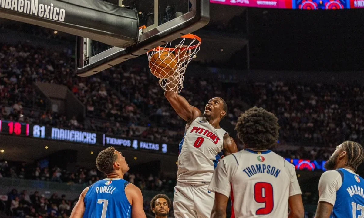 Detroit Pistons y los Dallas Mavericks se enfrentaron en la Arena Ciudad de México para deleitar a la fanaticada mexicana en la Arena CDMX.