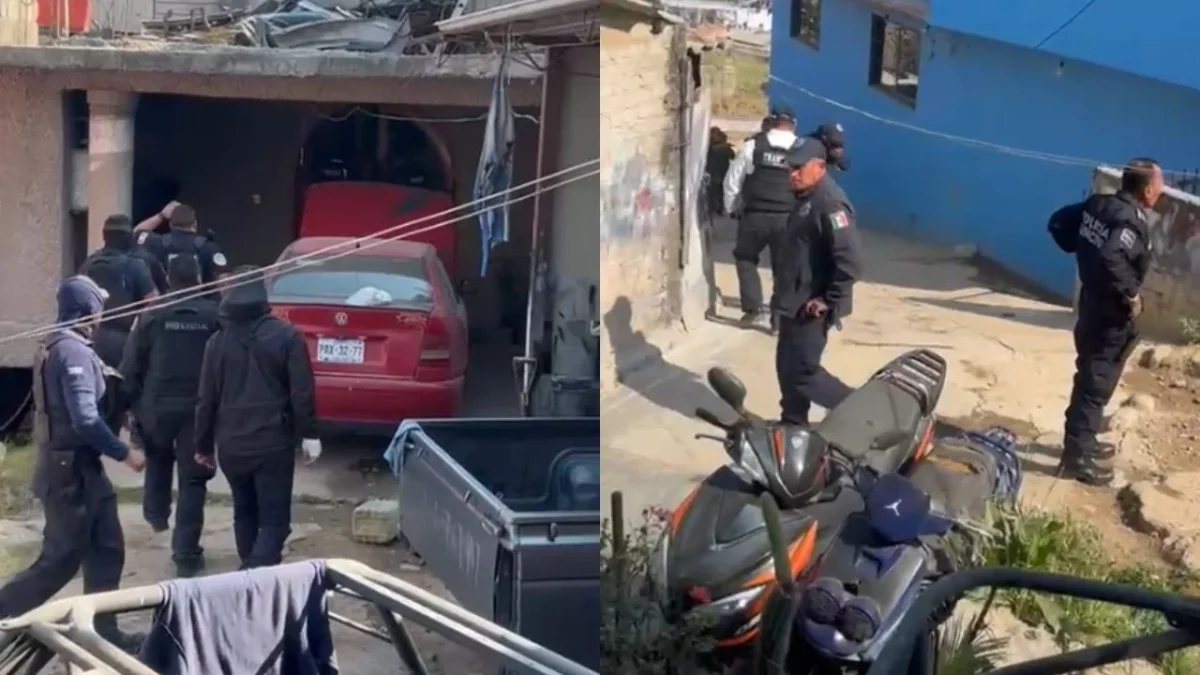 Vecinos de Nicolás Romero, que se resguardaban en una vivienda, fueron detenidos y golpeados por policías municipales.