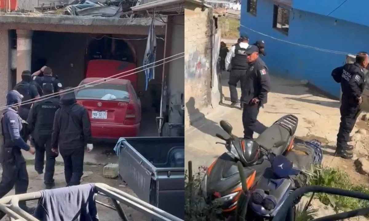 Vecinos de Nicolás Romero, que se resguardaban en una vivienda, fueron detenidos y golpeados por policías municipales.