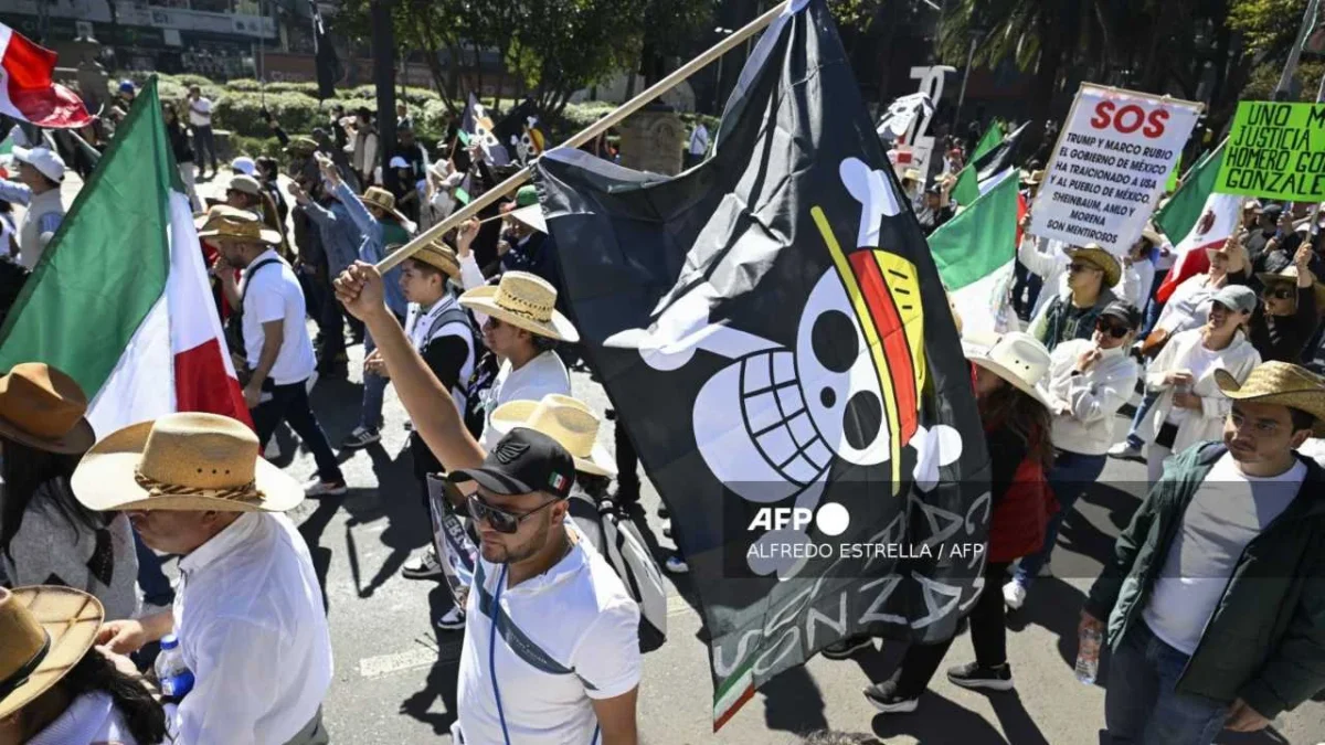 Uno de los símbolos que la Generación Z ha utilizado para sus movilizaciones es la bandera de One Piece.