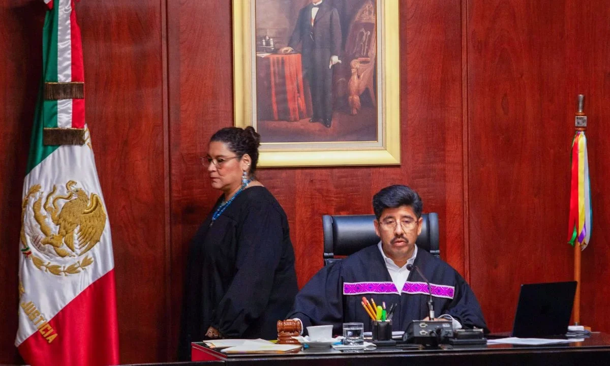 Suprema Corte de Justicia de la Nación - Lenia Batres y Hugo Aguilar