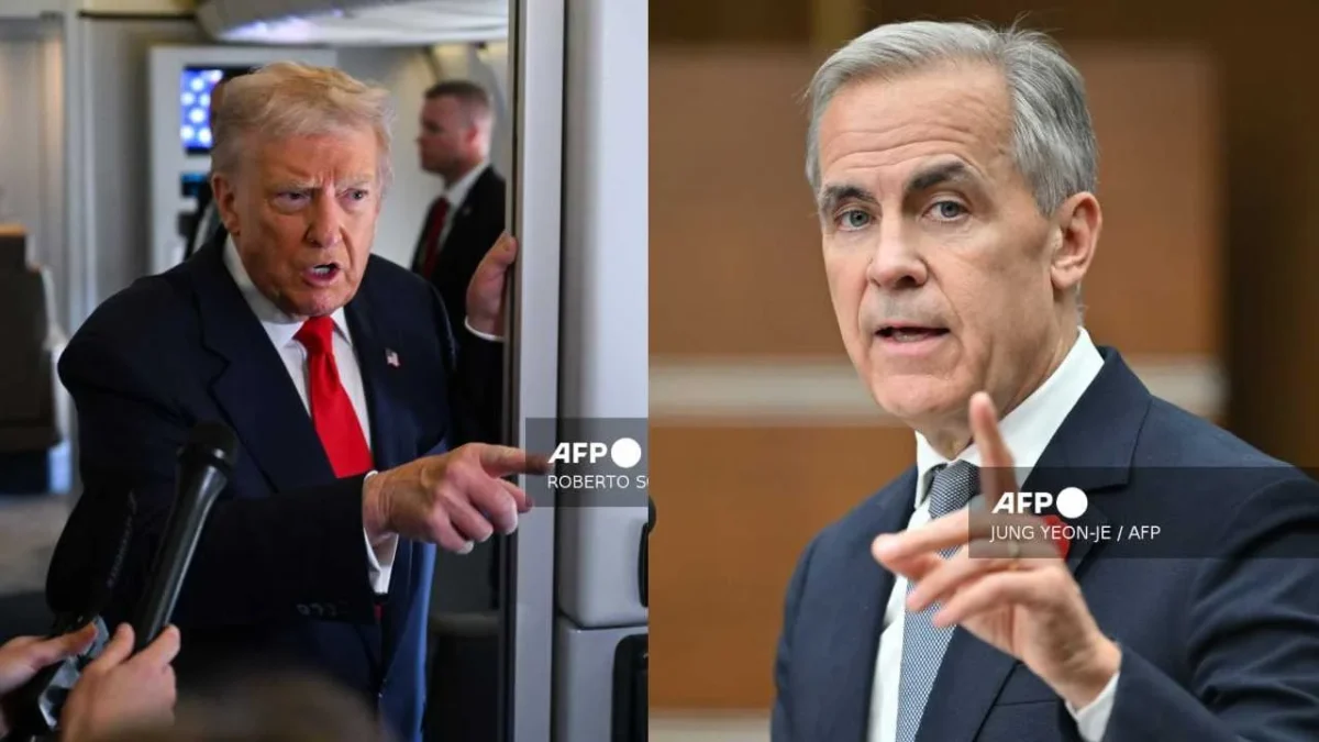 El primer ministro de Canadá, Mark Carney, afirmó que se disculpó con Donald Trump, por una publicidad contra los aranceles.