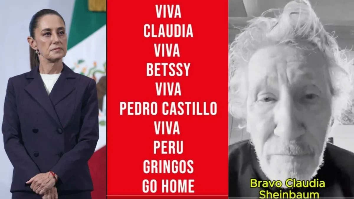 Roger Waters arremetió contra del gobierno peruano, luego de que su Congreso decretó a Sheinbaum como persona non grata por el asilo a Chávez.