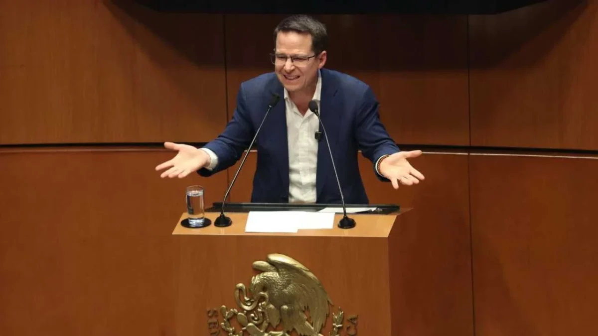 El senador Ricardo Anaya dijo que el Plan Michoacán de la presidenta Claudia Sheinbaum es "una triple mentira".