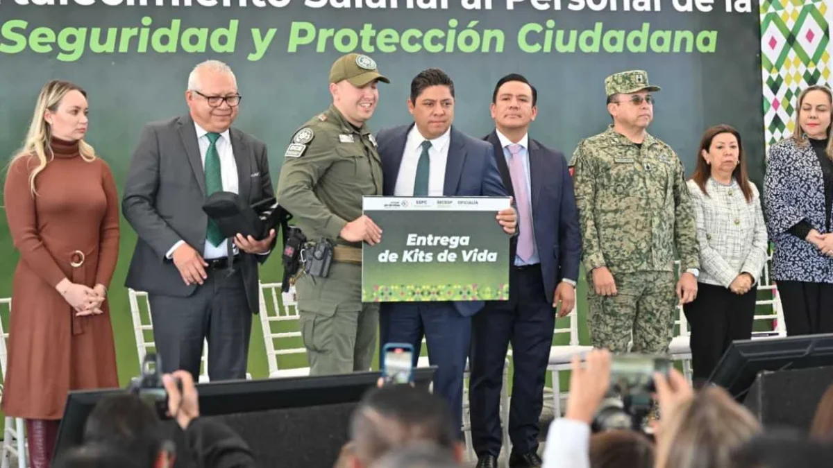 El gobernador Ricardo Gallardo incrementó a 250 mdp al presupuesto para salarios de policías de San Luis Potosí
