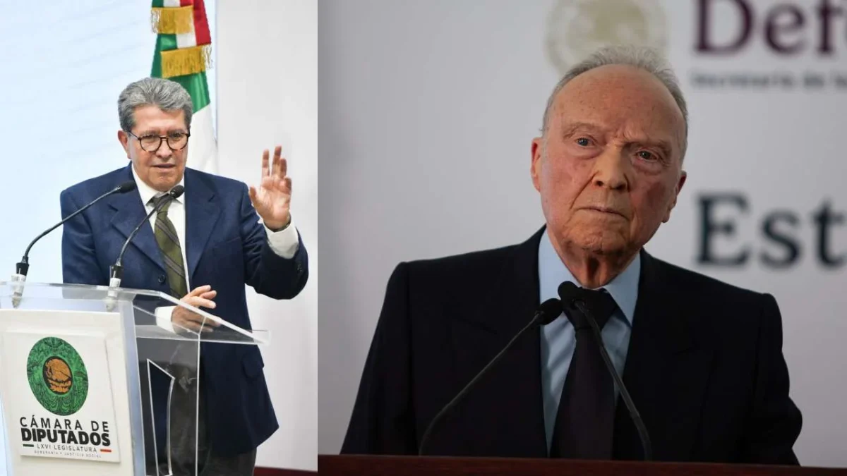 Ricardo Monreal tiene una opinión positiva sobre el titular de la FGR, Alejandro Gertz Manero.