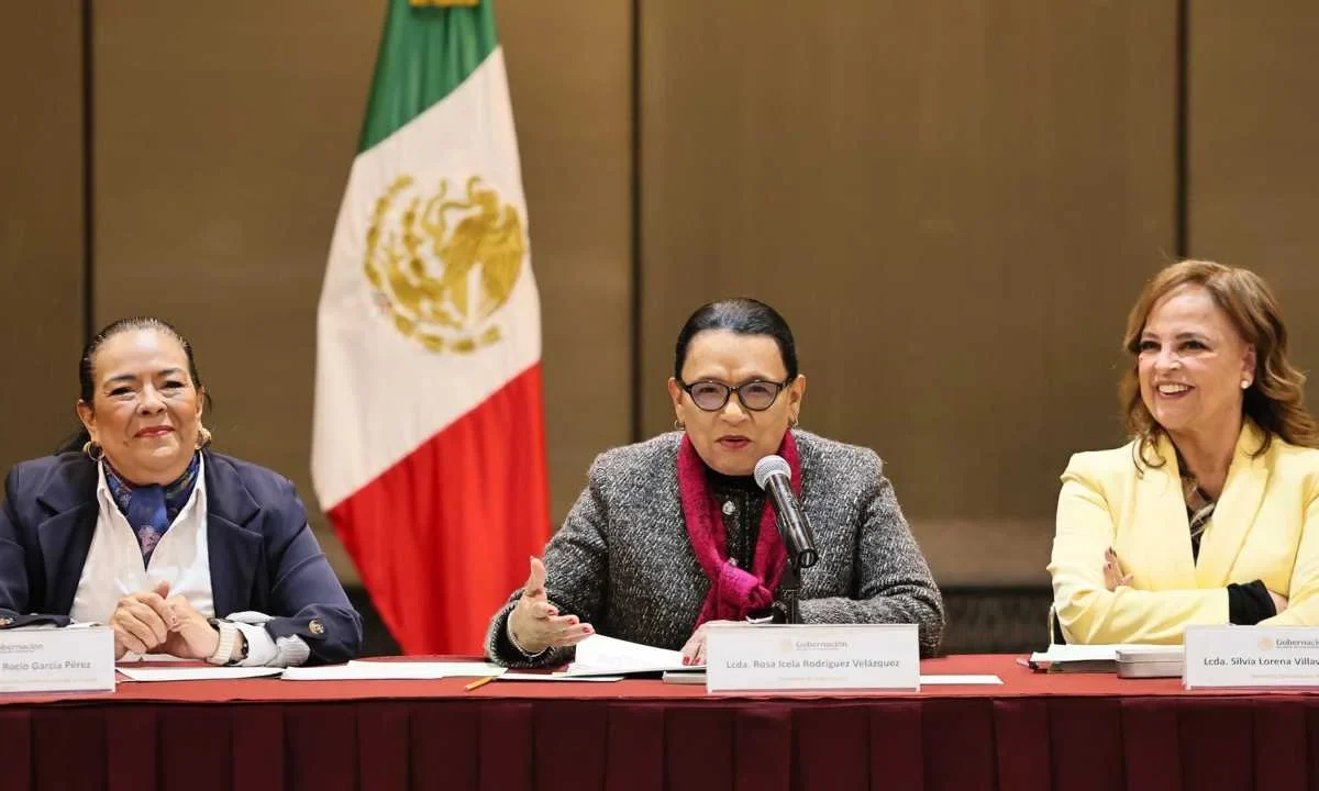 Rosa Icela Rodríguez, titular de la Segob, encabezó la primera sesión ordinaria para poner fin a toda forma de violencia contra menores.