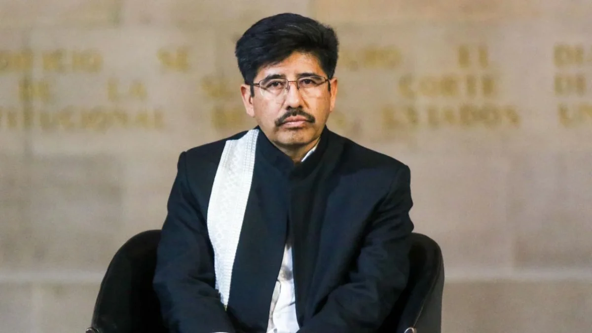 El ministro presidente de la SCJN, Hugo Aguilar, resaltó la importancia de sistemas de justicia indígena y su reconocimiento constitucional.