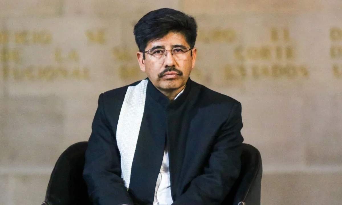 El ministro presidente de la SCJN, Hugo Aguilar, resaltó la importancia de sistemas de justicia indígena y su reconocimiento constitucional.