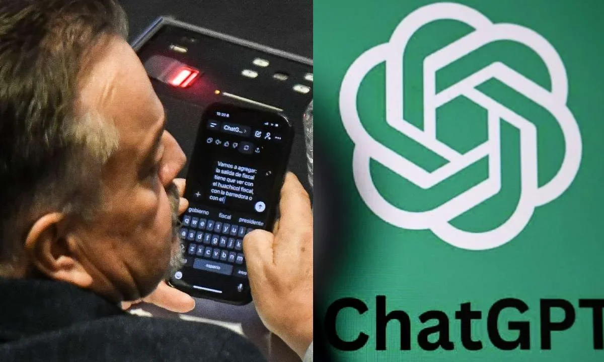 Senador del PAN solicitó a la aplicación ChatGPT un discurso para referirse a la renuncia de Alejandro Gertz Manero como titular de la FGR.