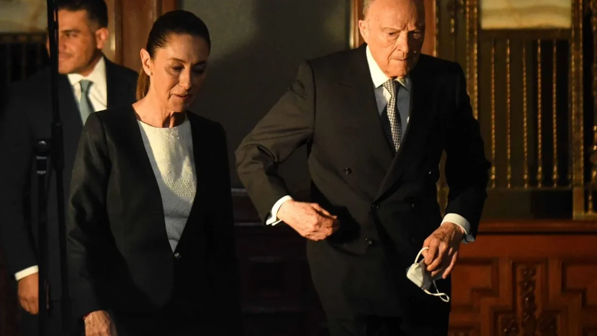 Claudia Sheinbaum y Alejandro Gertz Manero