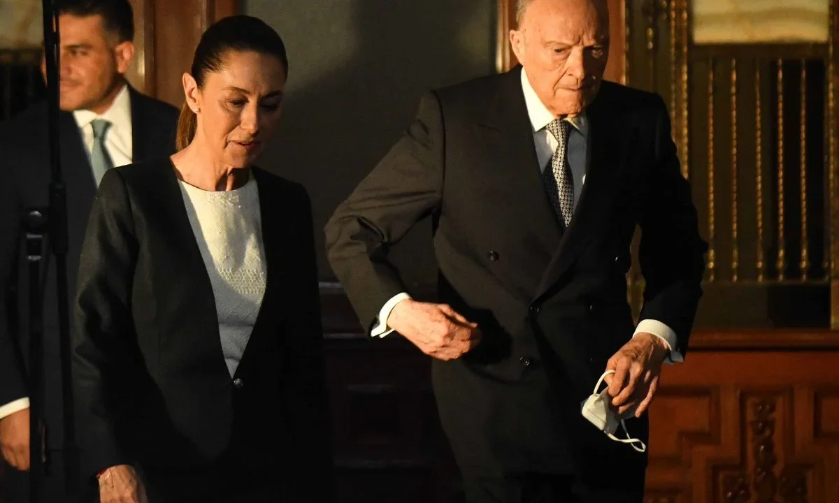 Claudia Sheinbaum y Alejandro Gertz Manero