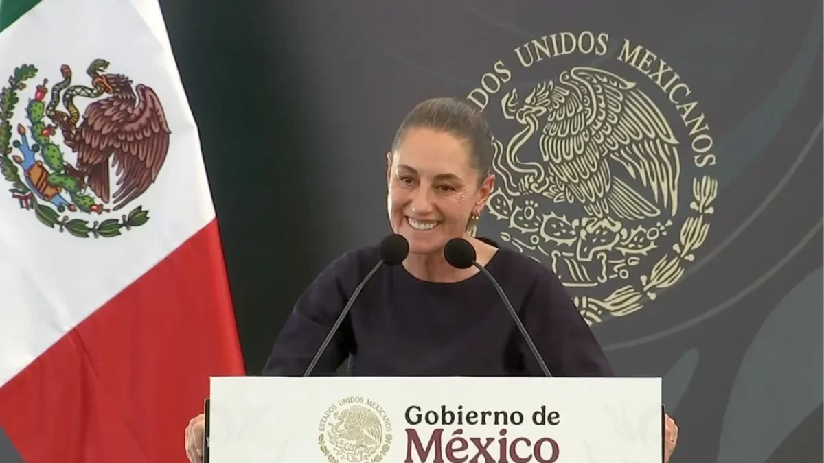 Durante un evento público en Chiapas, Sheinbaum lanzó la invitación a una concentración en el Zócalo para el aniversario de la 4T.