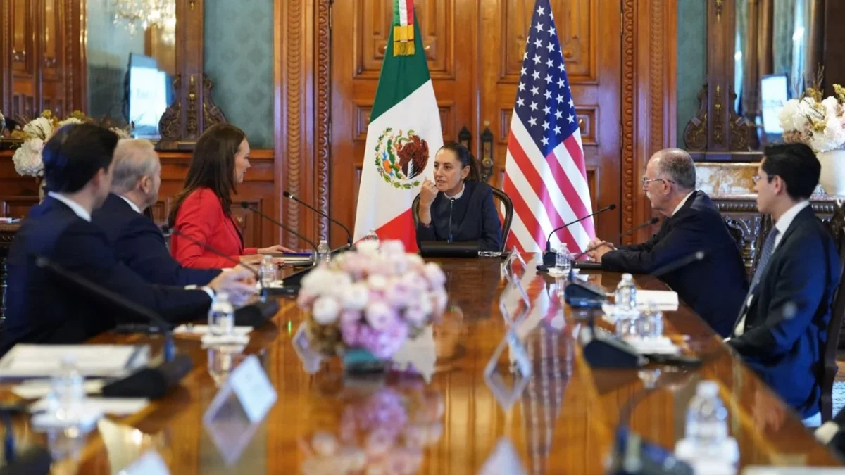 Brooke Rollins, secretaria de Agricultura de EU, fue recibida por la presidenta Sheinbaum, dialogan sobre gusano barrenador.
