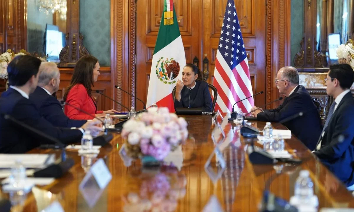 Brooke Rollins, secretaria de Agricultura de EU, fue recibida por la presidenta Sheinbaum, dialogan sobre gusano barrenador.