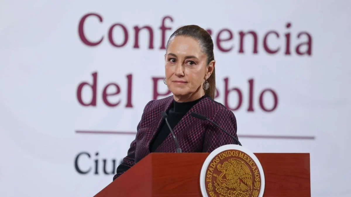 La presidenta Sheinbaum decidió suspender la conferencia de prensa que daría este lunes en Los Pinos, la realizará en Palacio Nacional.