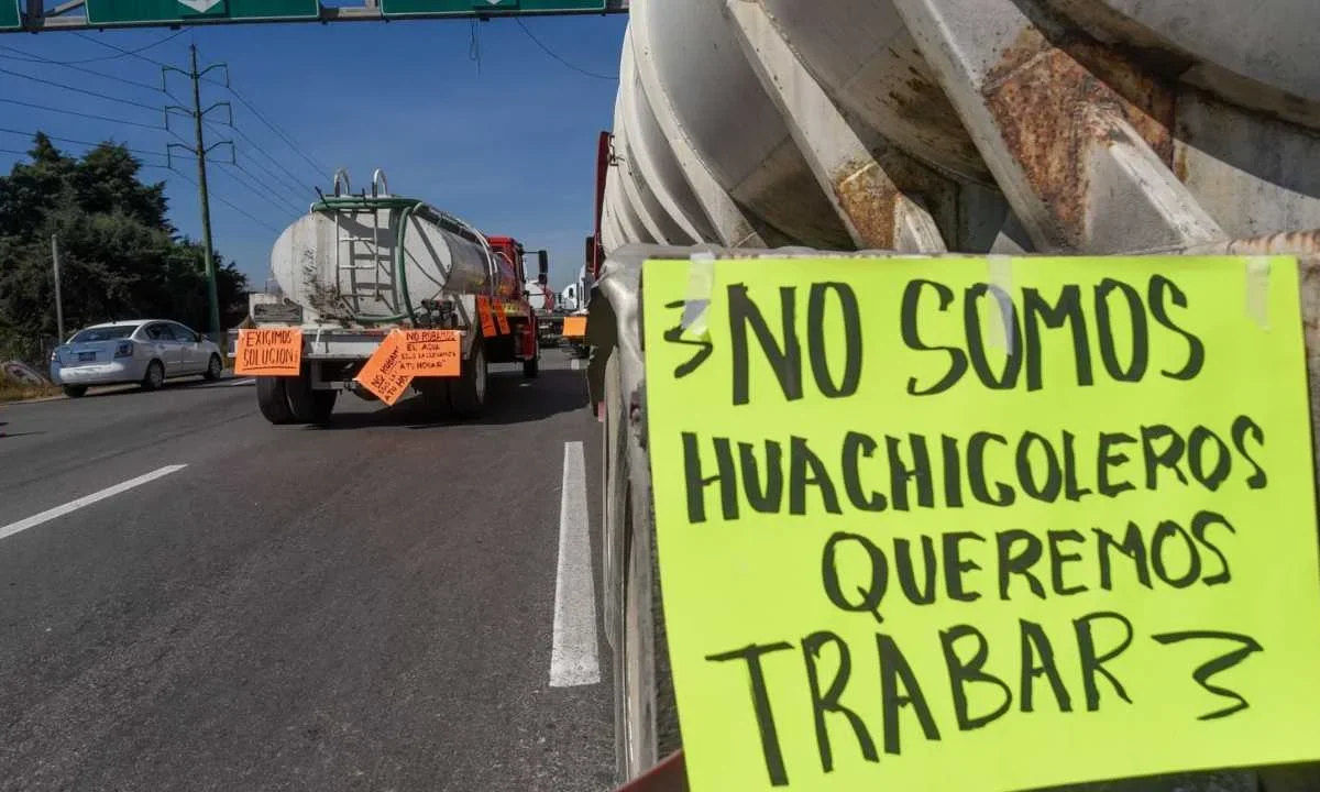 Trabajadores de pipas y autoridades acuerdan reabrir pozos de Texcoco tras la Operación Caudal.