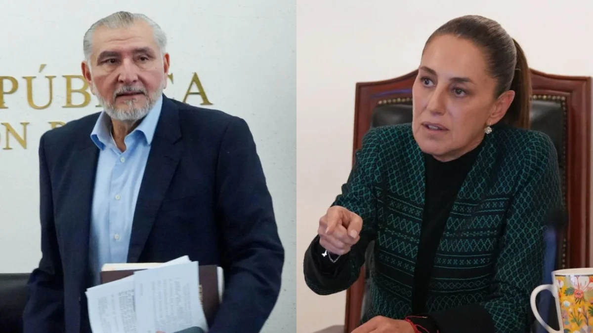 Luego de limitar el trabajo de foto reporteros, el senador Adán Augusto lamentó el incidente que vivió este martes la presidenta Sheinbaum.