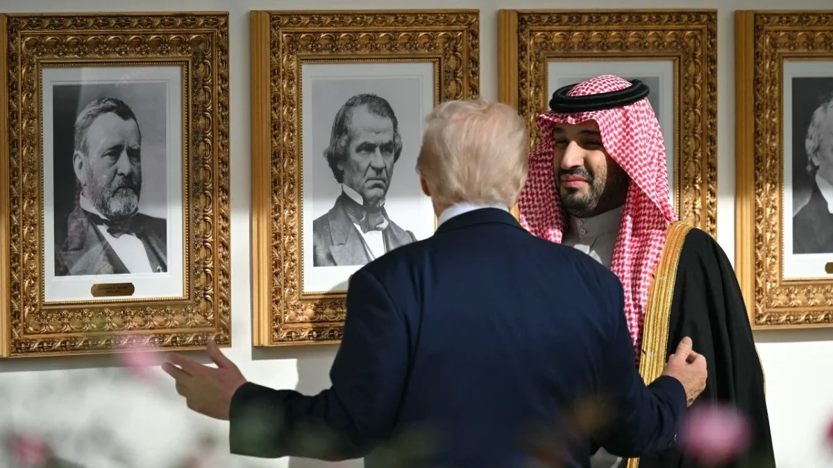Trump recibió al príncipe heredero saudita, Mohamed bin Salmán, con honores reservados a un jefe de Estado para acuerdos millonarios.