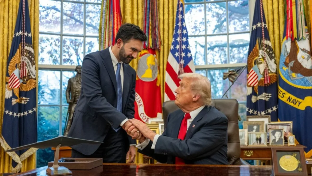Donald Trump se reunió en la Casa Blanca con el próximo alcalde demócrata de Nueva York, Zohran Mamdani, con quien dijo trabajará por NY.