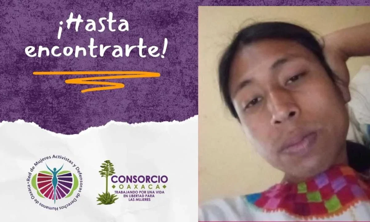 El Consorcio exhortó a las autoridades estatales a fortalecer la búsqueda de la activista trans, María Mendoza.