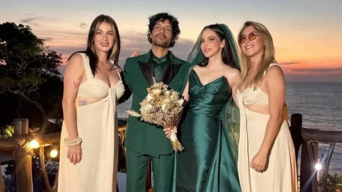 ¡Vivan los novios! Paty Cantú y Christian Vázquez finalmente se casaron