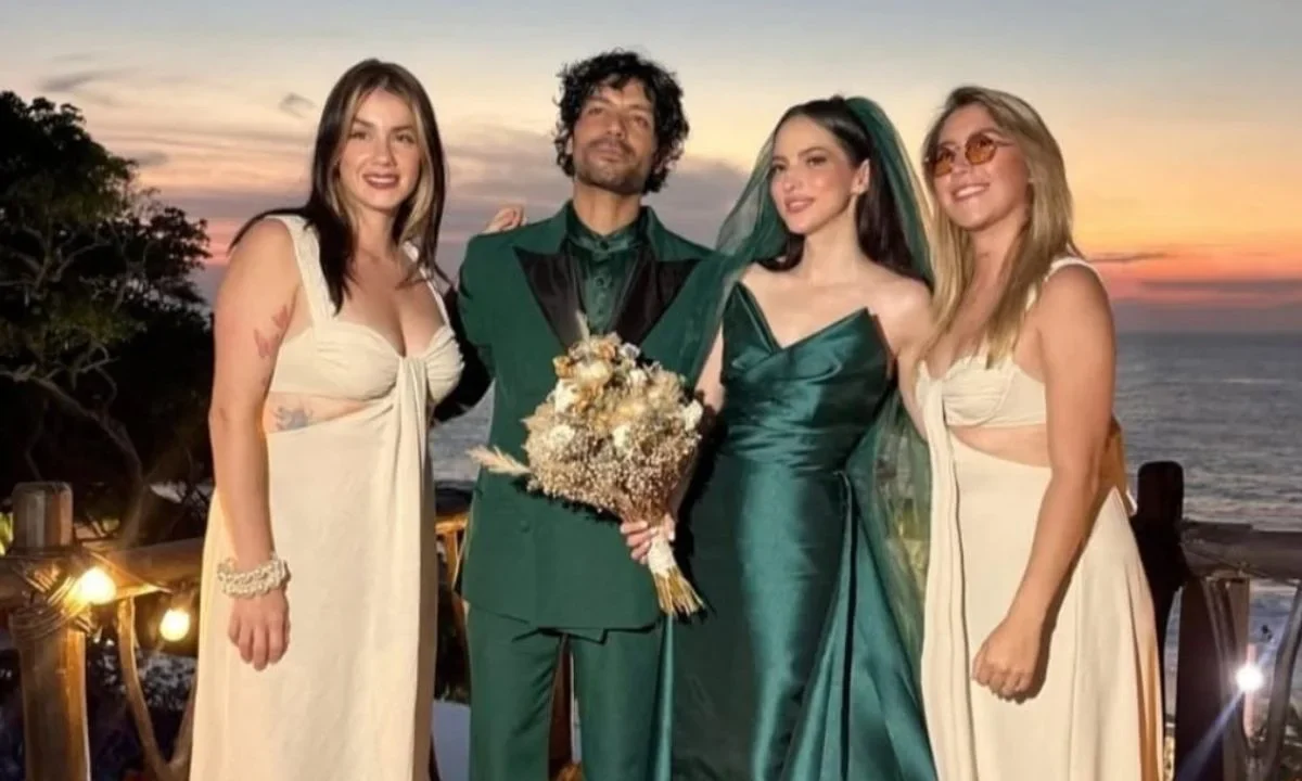 ¡Vivan los novios! Paty Cantú y Christian Vázquez finalmente se casaron