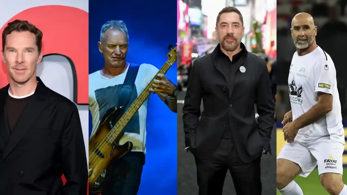 Benedict Cumberbatch Sting Javier Bardem Eric Cantona Free Marwan
