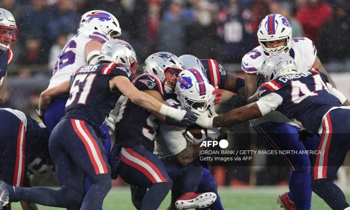 Bills remontan ante Los Patriots en Massachusetts