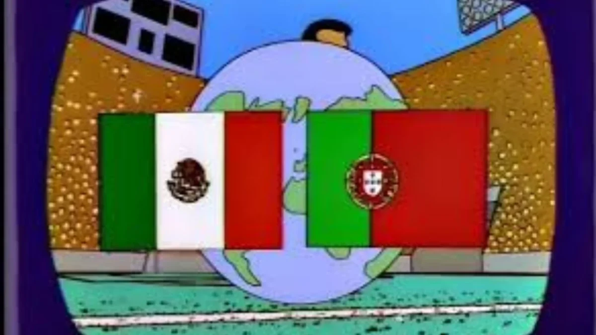 Como el episodio de los Simpson, Djokovic predice una final entre México y Portugal para el Mundial