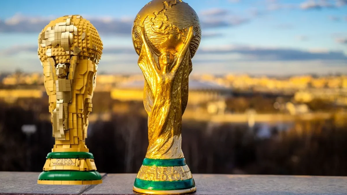 LEGO lanzará réplica de la Copa del Mundo, checa cuándo sale a la venta