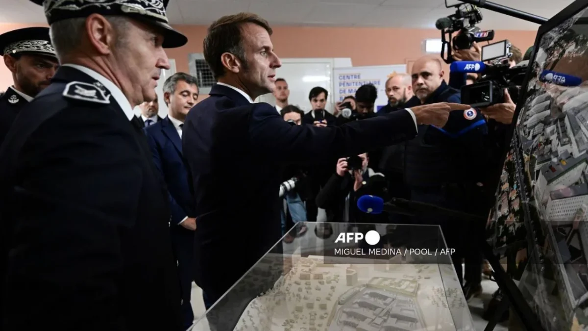 Macron promete librar una 'guerra' contra el narco en Francia