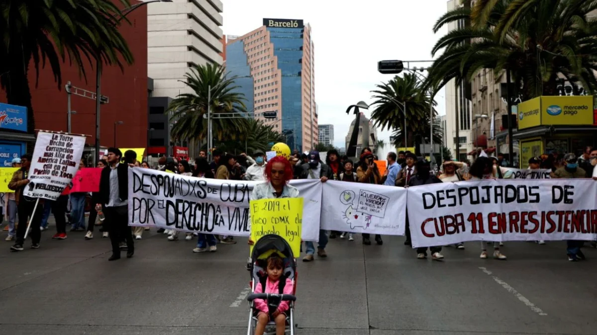 Nueva movilización contra la gentrificación en la alcaldía Tlalpan