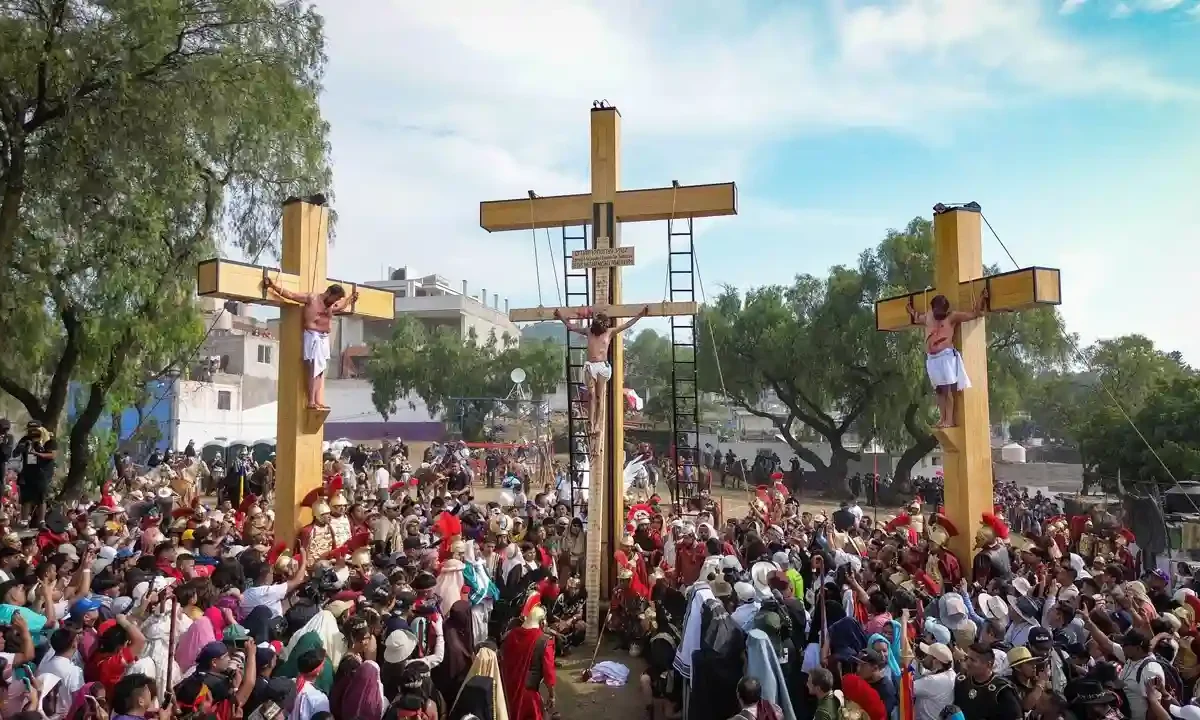 Representación de la Pasión, Muerte y Resurrección de Cristo en Iztapalapa Brugada