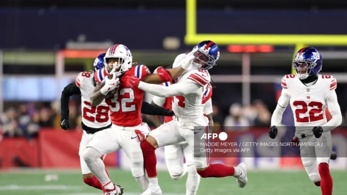 Patriots ganan a Giants y extienden su dominio en la AFC